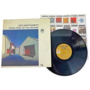 WES MONTGOMERY Down Here On The Ground Vinyl LP A&M Record Album VG+ SP-3006